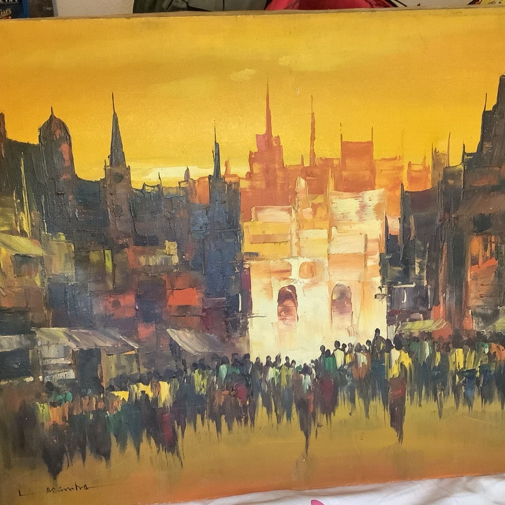 Oil painting